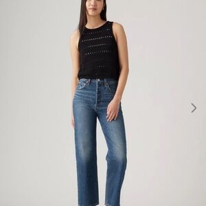 26W 31L RIBCAGE STRAIGHT ANKLE WOMEN'S JEANS